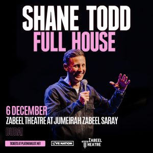 Shane Todd at Zabeel Theatre in Dubai Classical Events