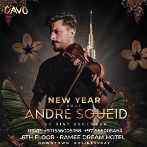 New Year's Eve with Andre Soueid at Cavo in Dubai New Years Eve Events